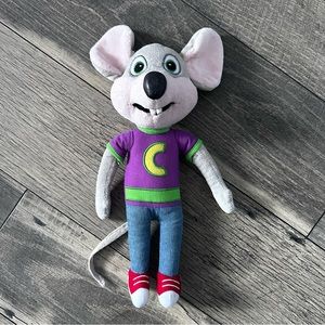 Chuck E Cheese 13” Stuffed Plush Doll